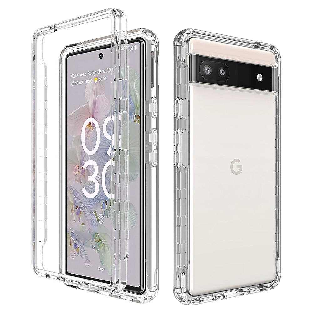 Cover protezione totale Google Pixel 6a trasparente