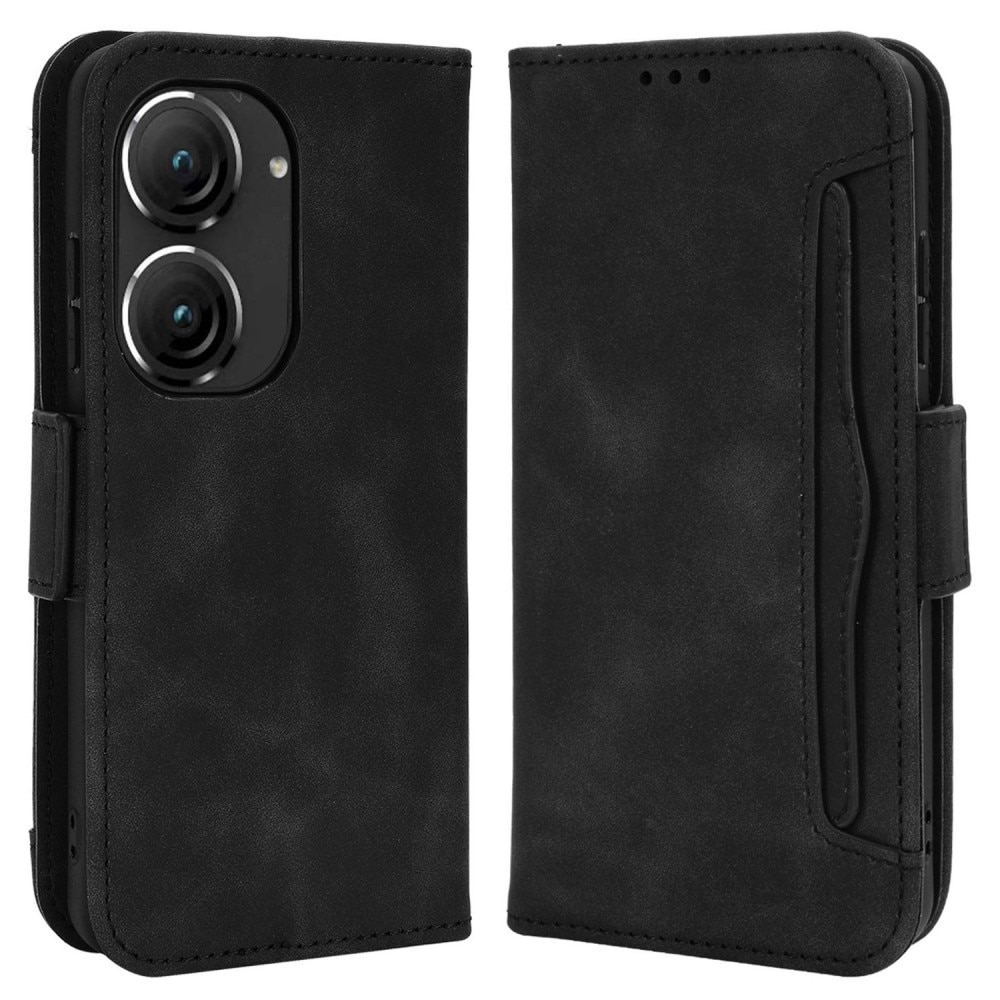 Cover portafoglio Multi Asus Zenfone 9 Nero