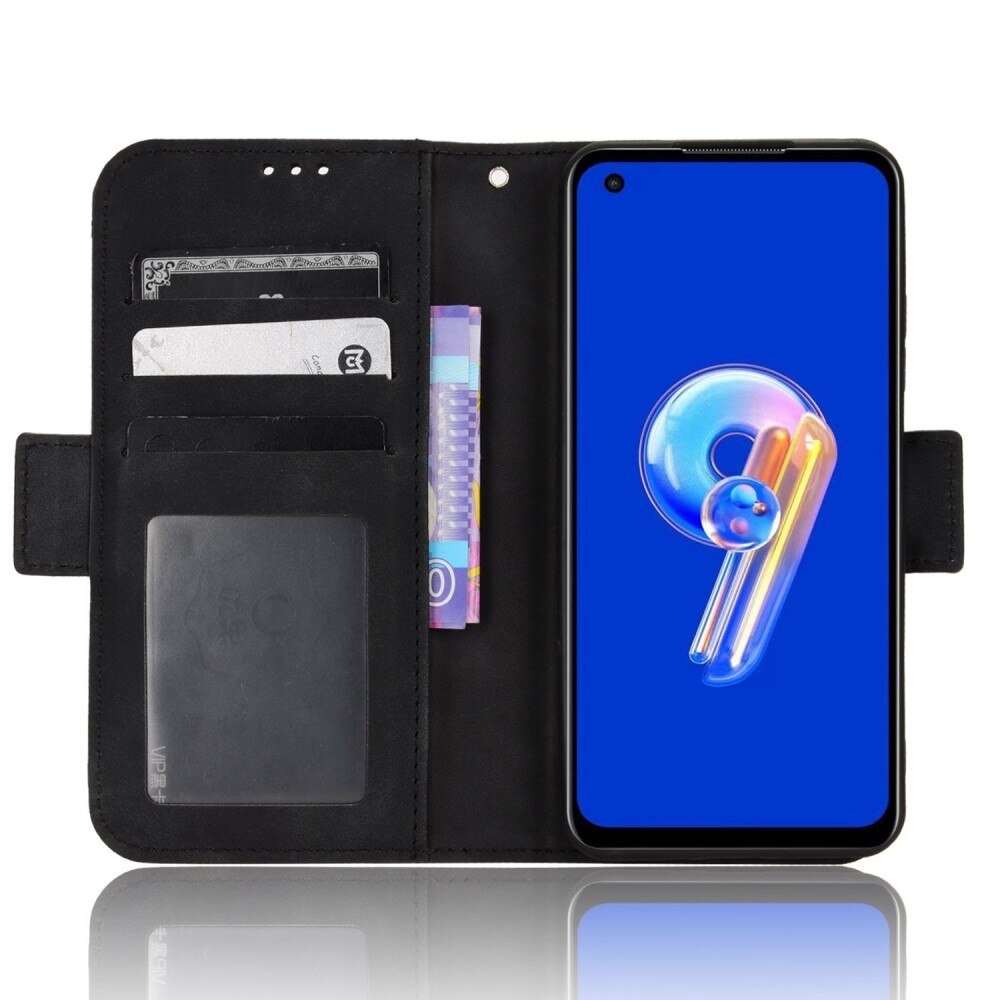 Cover portafoglio Multi Asus Zenfone 9 Nero