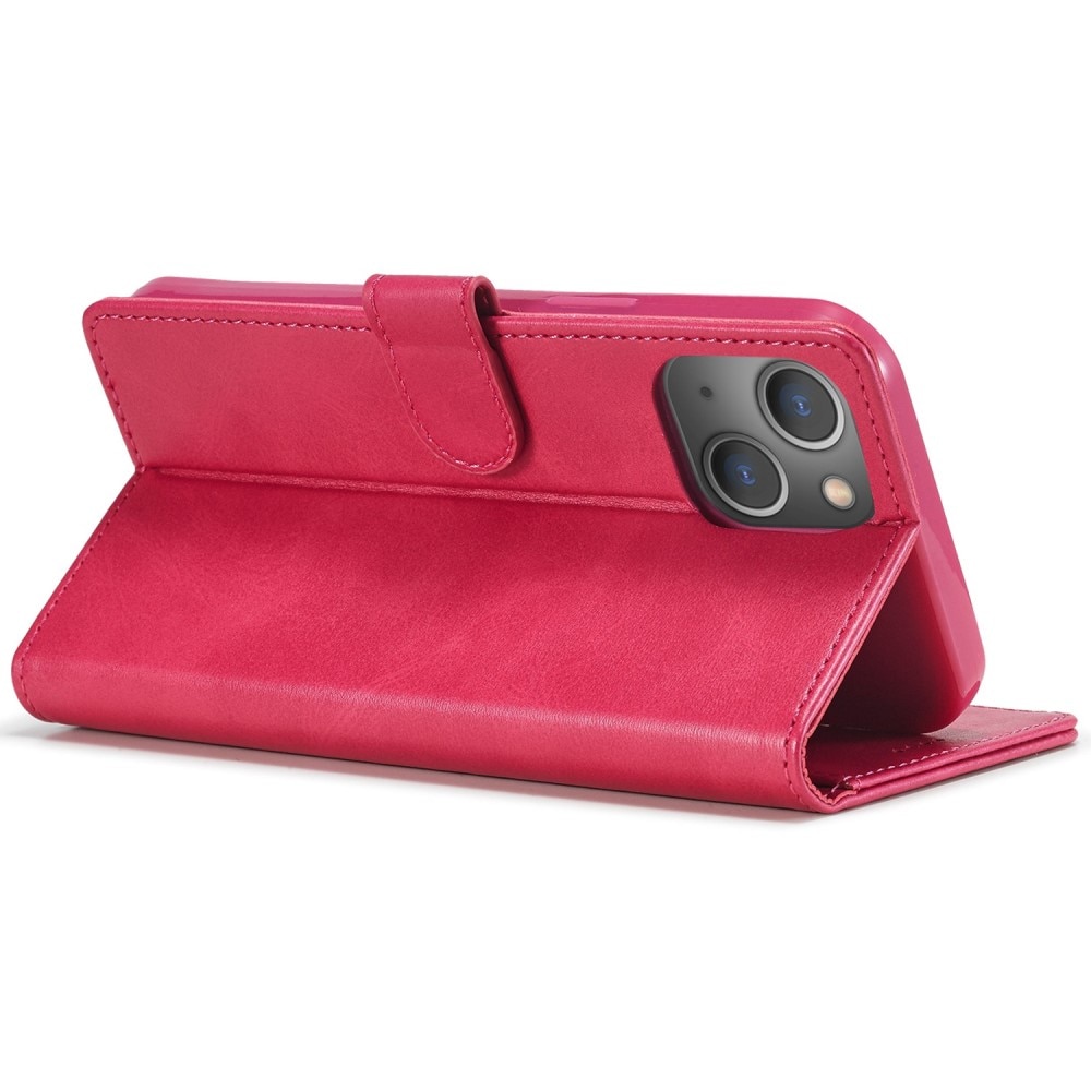 Custodie a portafoglio iPhone 14 Rosso
