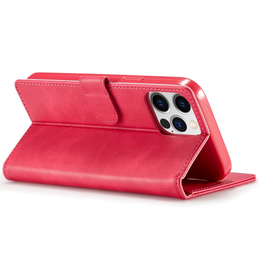 Custodie a portafoglio iPhone 14 Pro Rosso
