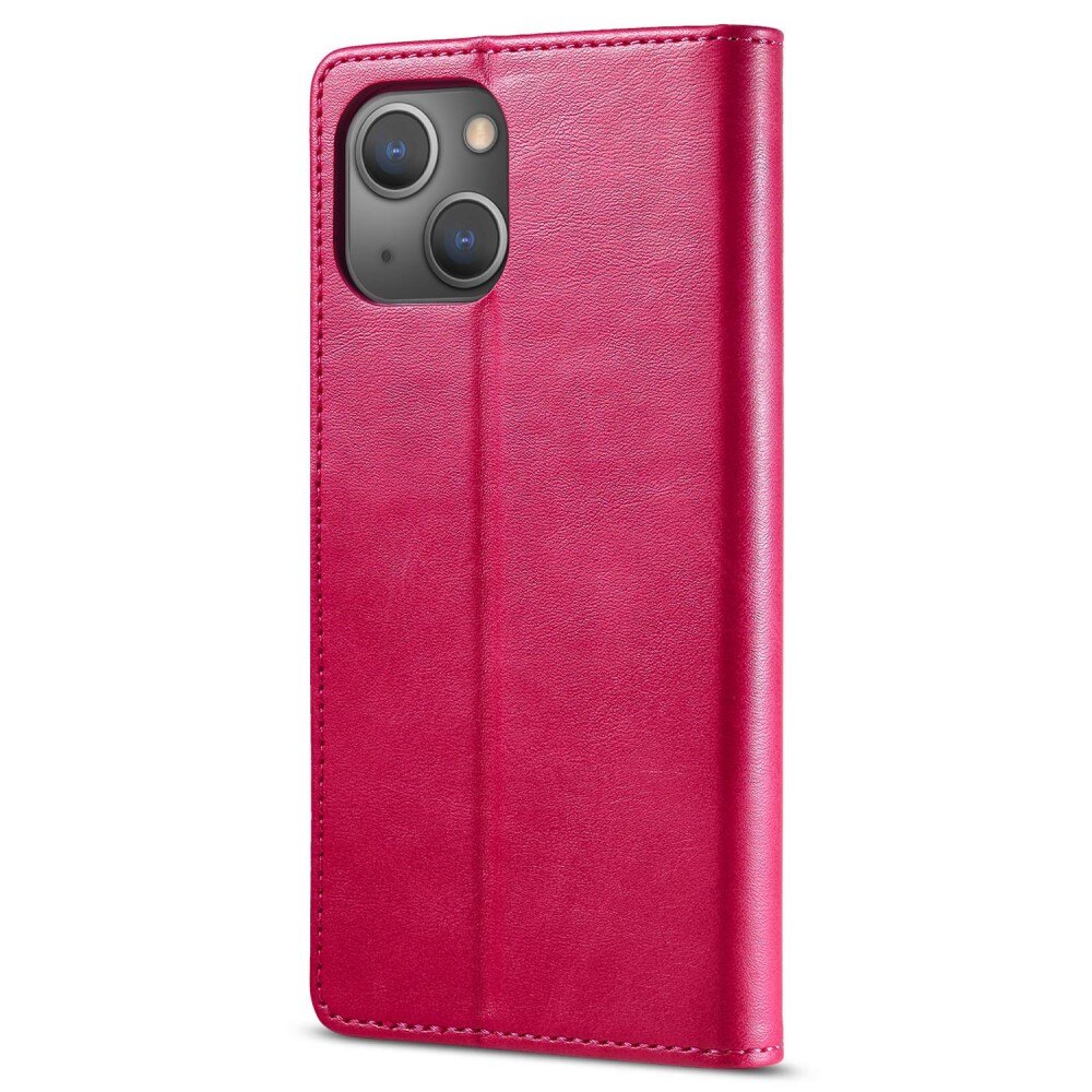 Custodie a portafoglio iPhone 14 Plus Rosso