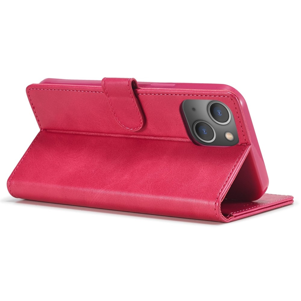 Custodie a portafoglio iPhone 14 Plus Rosso