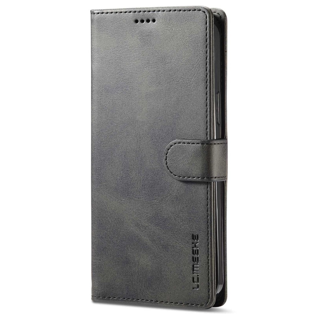 Custodie a portafoglio iPhone 14 Pro Max grigio scuro
