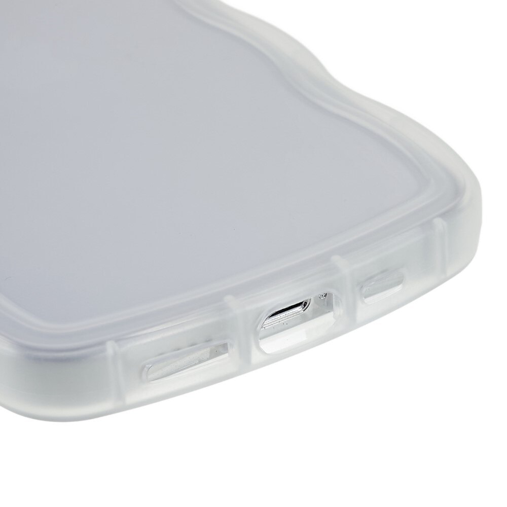 Cover Wavy Edge Gatto iPhone 13 Pro trasparente