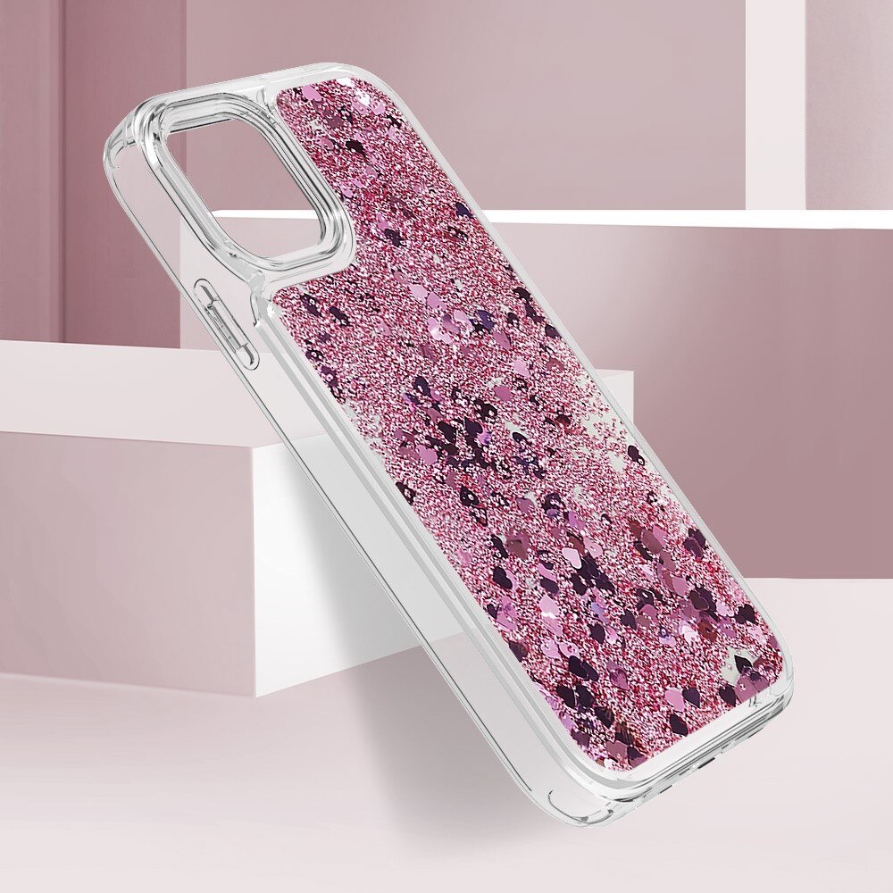 Cover Full Protection Glitter Powder TPU iPhone 11 rosa