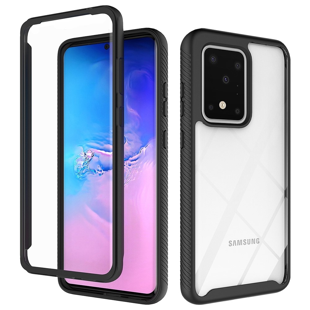 Cover protezione totale Samsung Galaxy S20 Ultra Nero