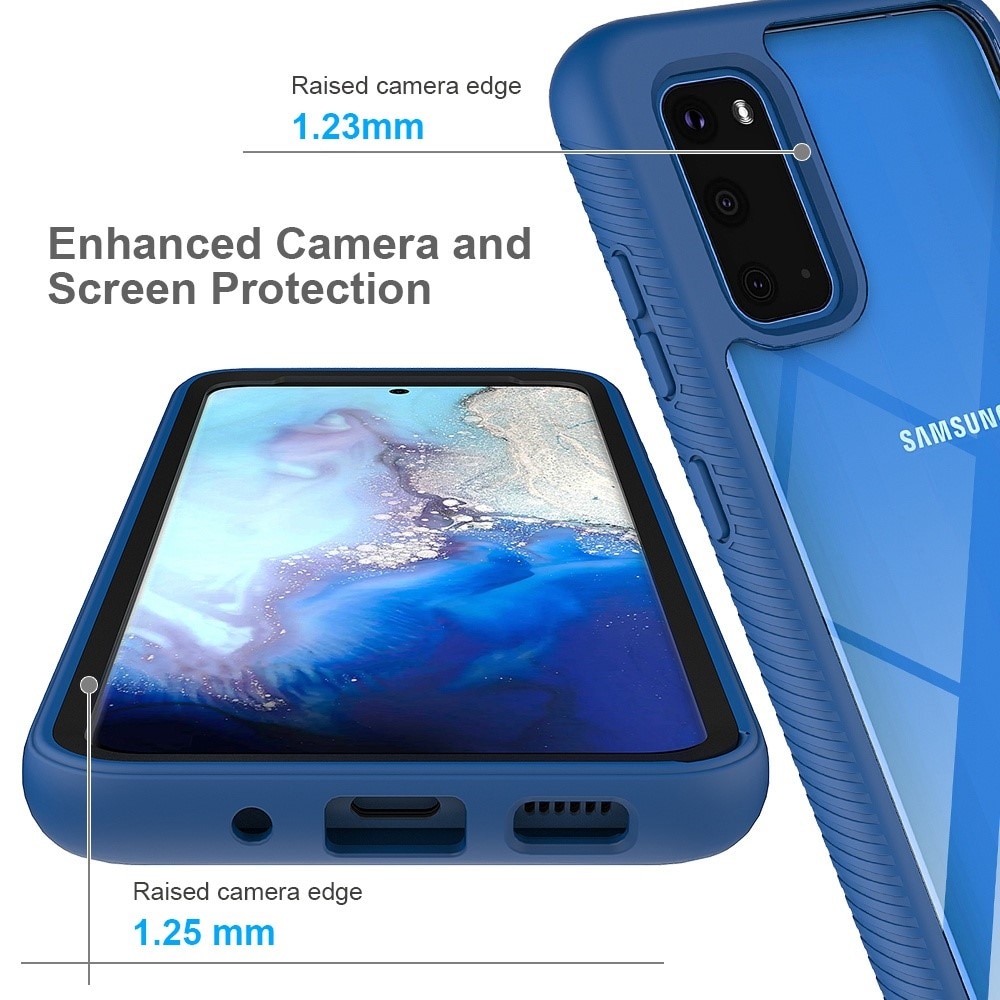 Cover protezione totale Samsung Galaxy S20 Nero