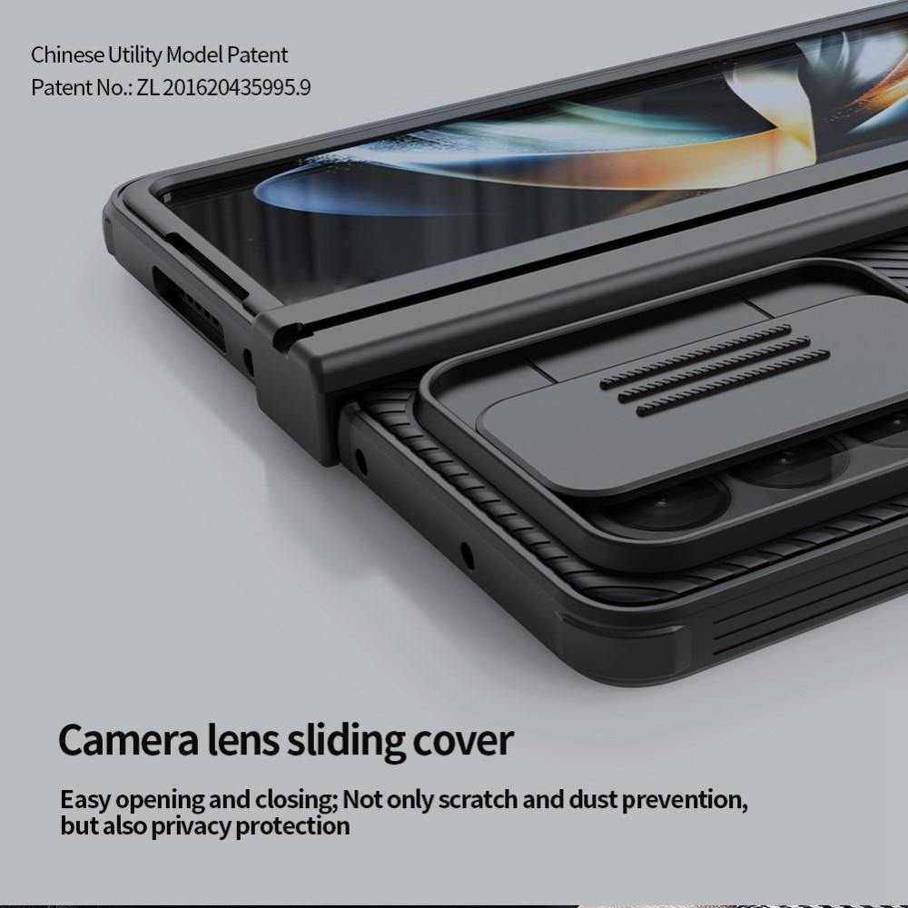 Cover CamShield con S-Pen integrata Samsung Galaxy Z Fold 4 Nero