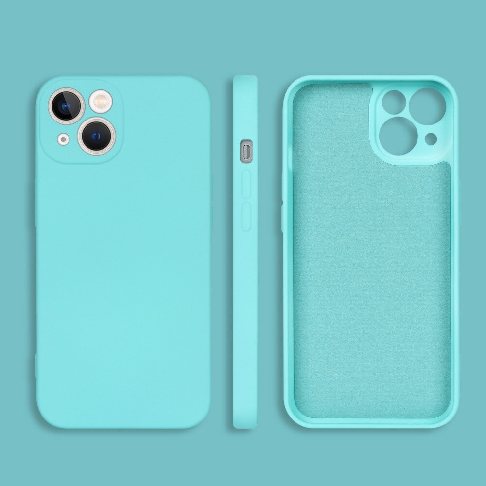 Cover TPU iPhone 14 Azzurro