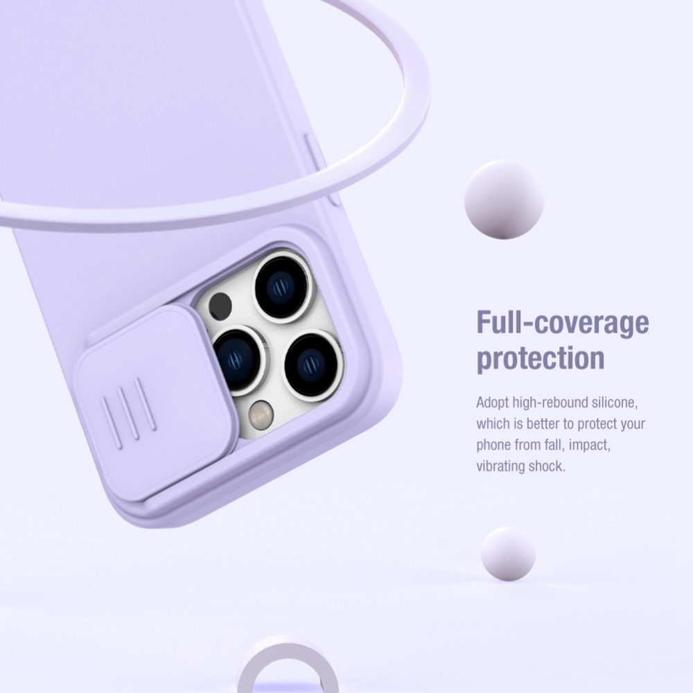 Cover Soft CamShield iPhone 14 Pro viola