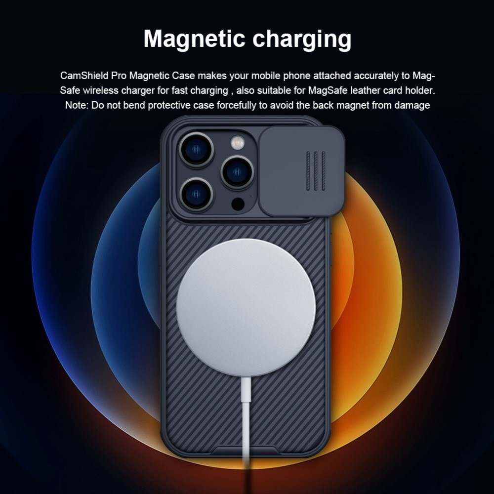 Cover magnetico CamShield iPhone 14 Pro Max Nero