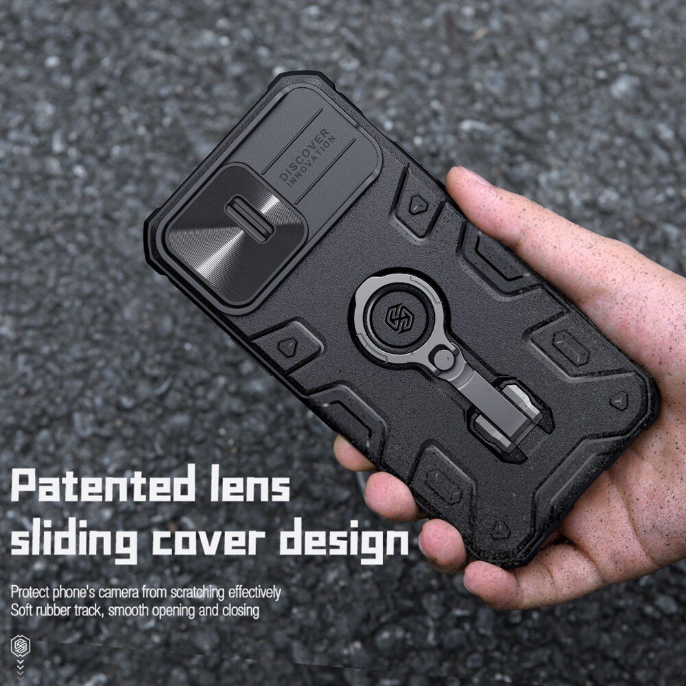 Cover CamShield Armor iPhone 14 Pro Nero