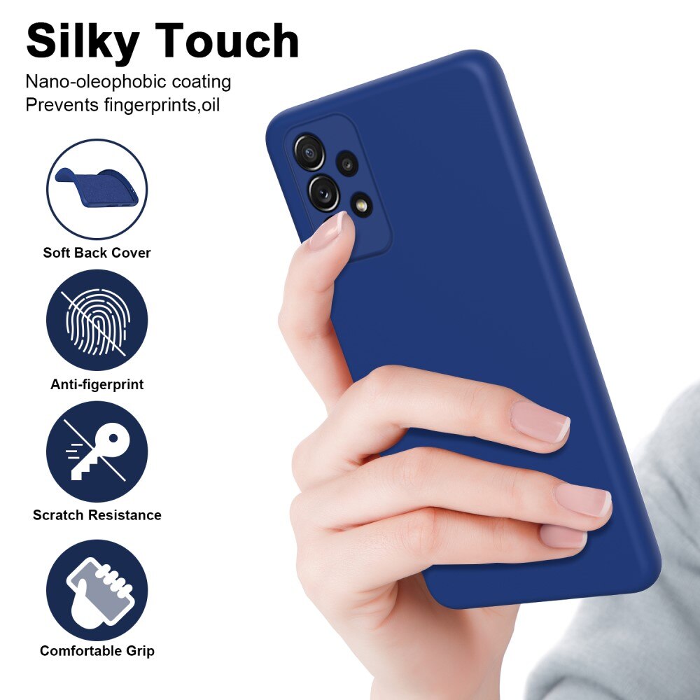 Cover TPU Samsung Galaxy A13 blu scuro