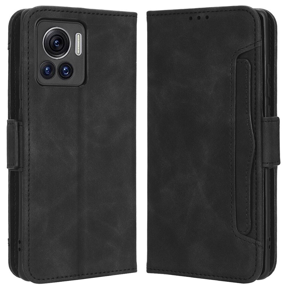 Cover portafoglio Multi Motorola Edge 30 Ultra Nero