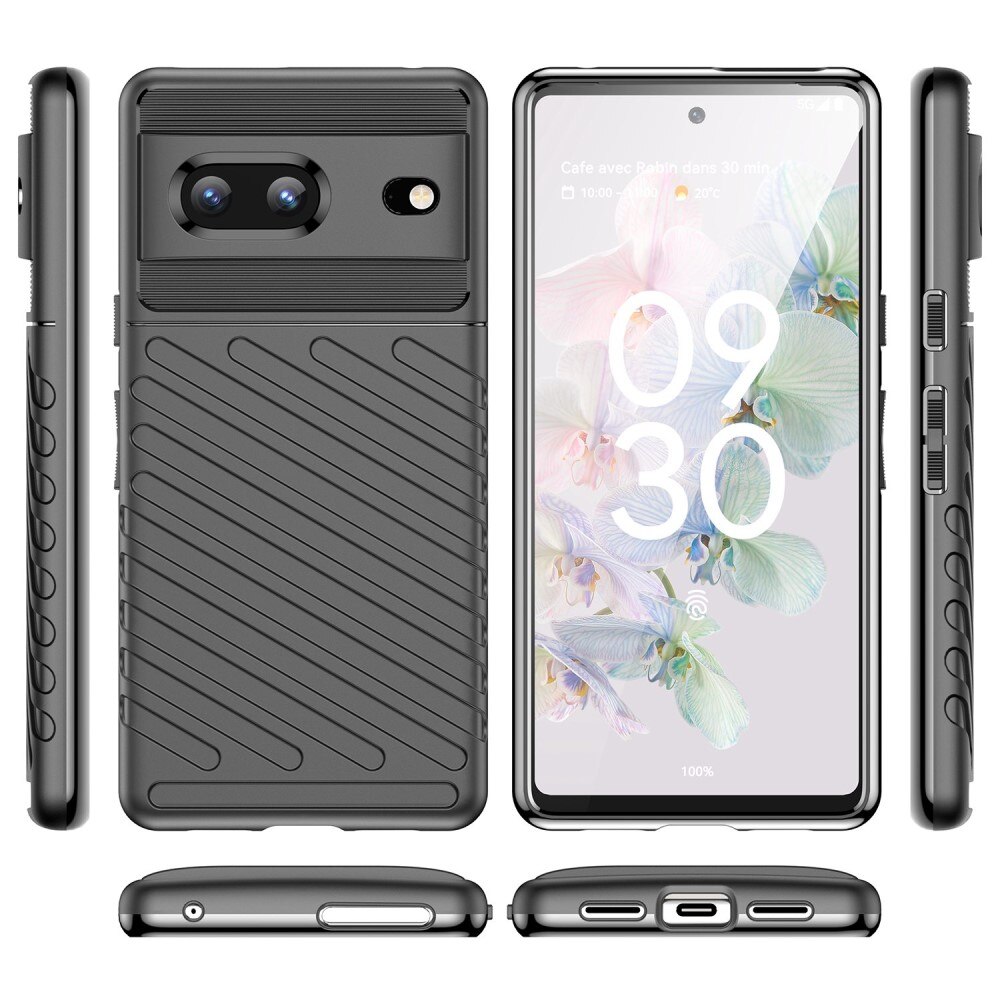 Cover Thunder TPU Google Pixel 7 Nero