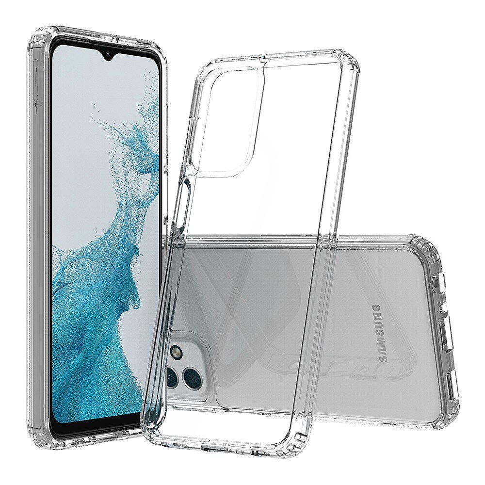 Cover ibrido Crystal Hybrid per Samsung Galaxy A23, trasparente