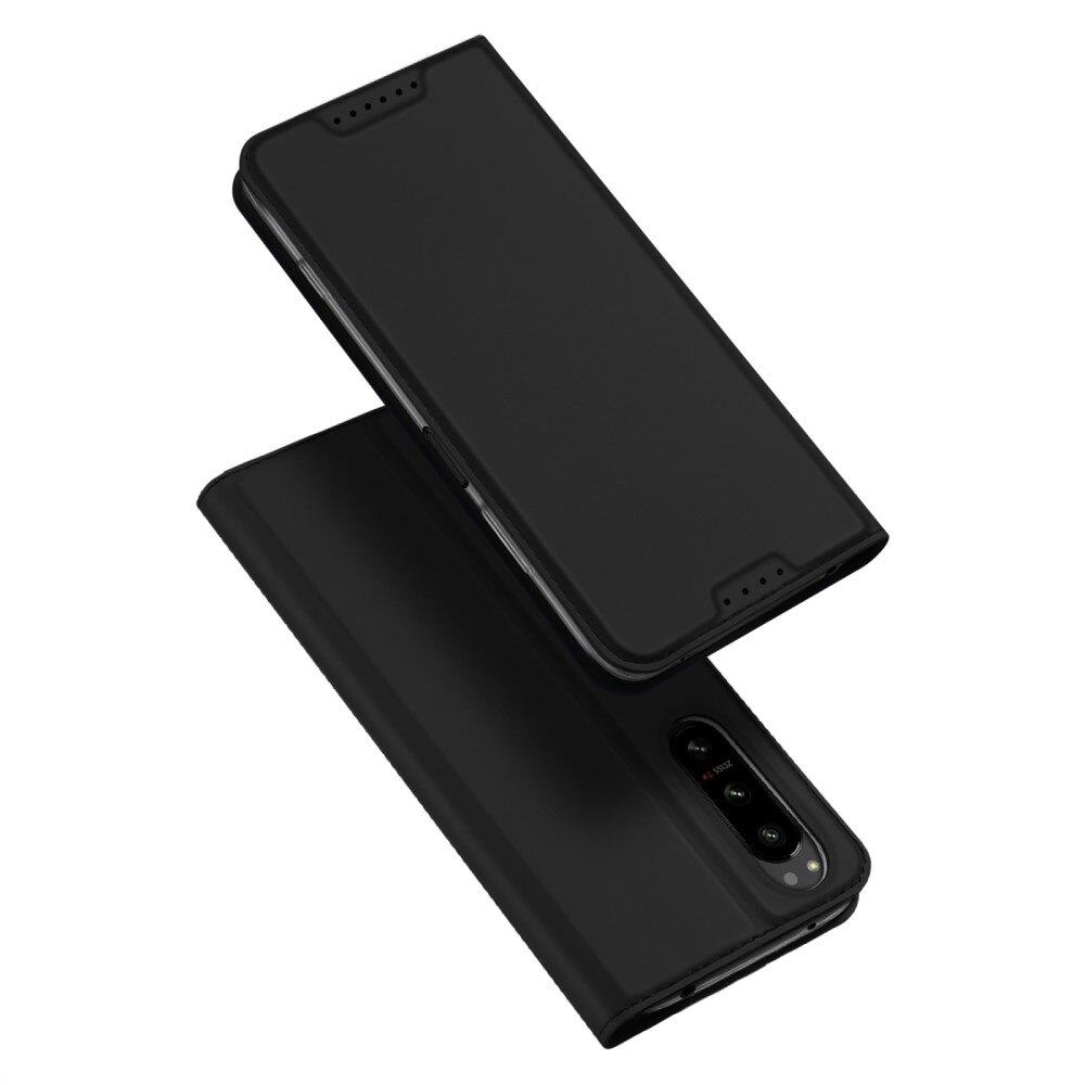 Cover portafoglio Skin Pro Series Sony Xperia 5 IV Black