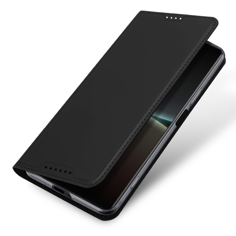 Cover portafoglio Skin Pro Series Sony Xperia 5 IV Black
