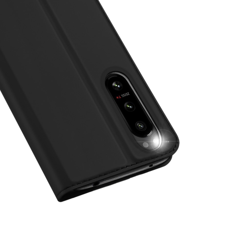 Cover portafoglio Skin Pro Series Sony Xperia 5 IV Black