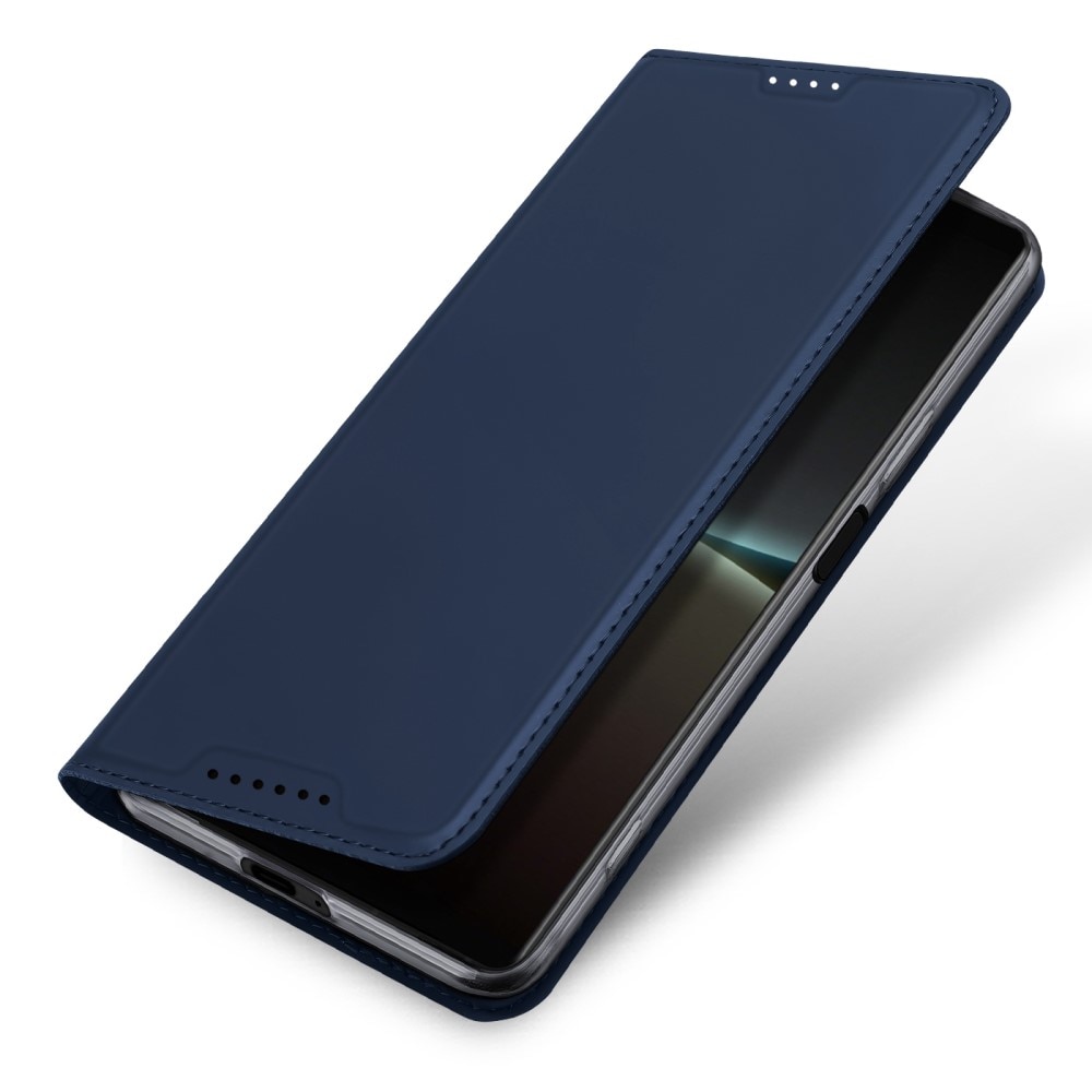 Cover portafoglio Skin Pro Series Sony Xperia 5 IV Navy