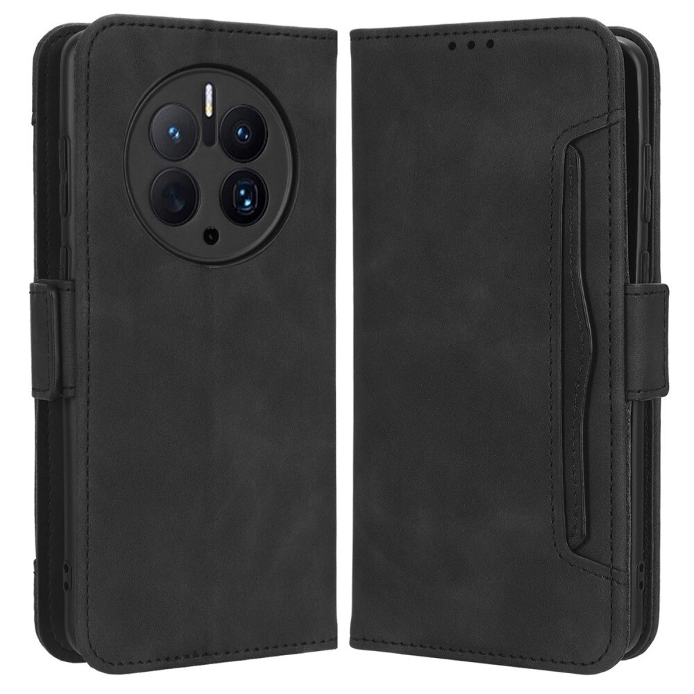 Cover portafoglio Multi Huawei Mate 50 Pro Nero