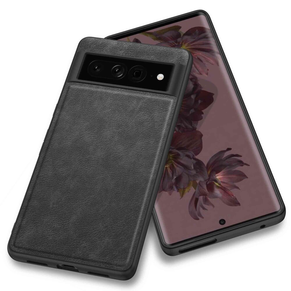 Cover in pelle Google Pixel 7 Pro Nero