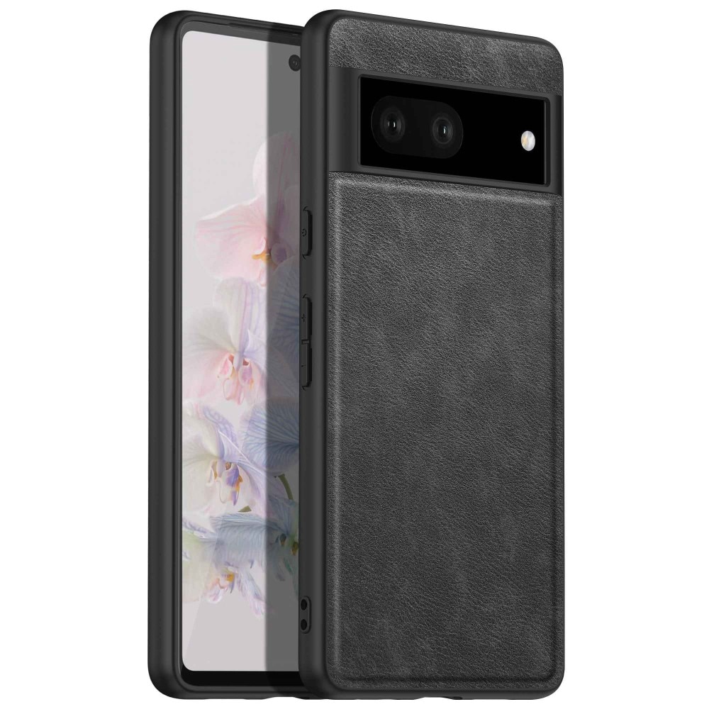 Cover in pelle Google Pixel 7 Nero