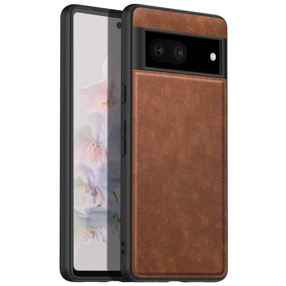 Cover in pelle Google Pixel 7 Marrone