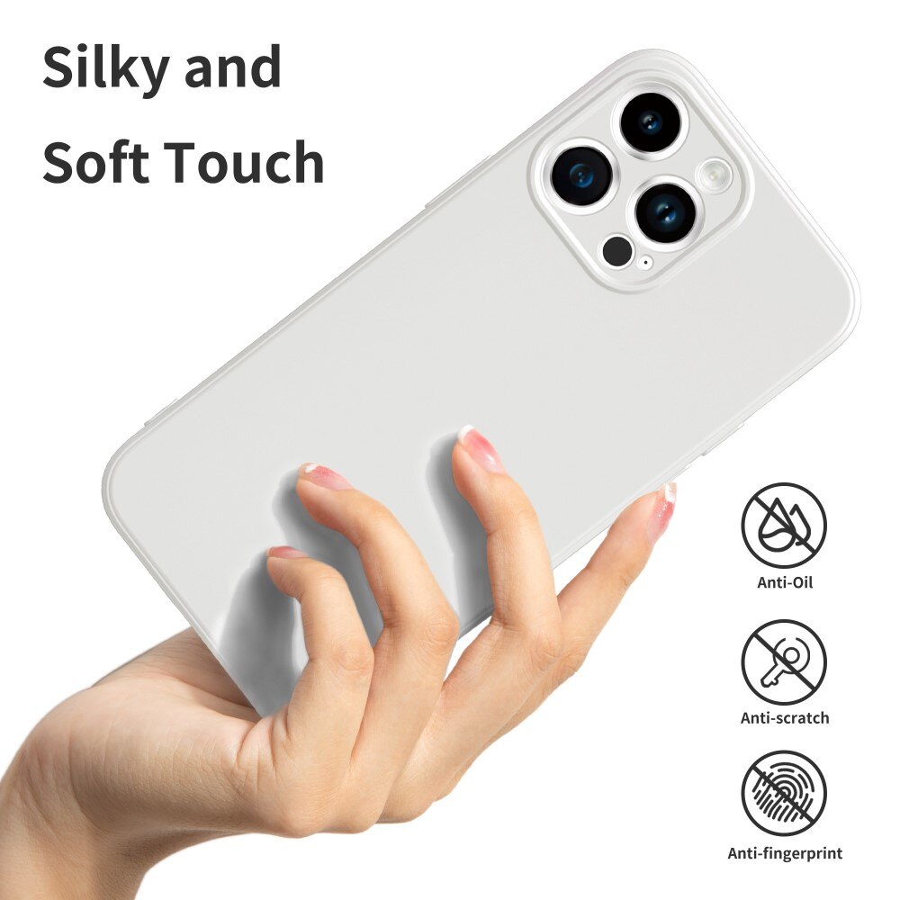 Cover Soft TPU iPhone 14 Pro Max Bianco