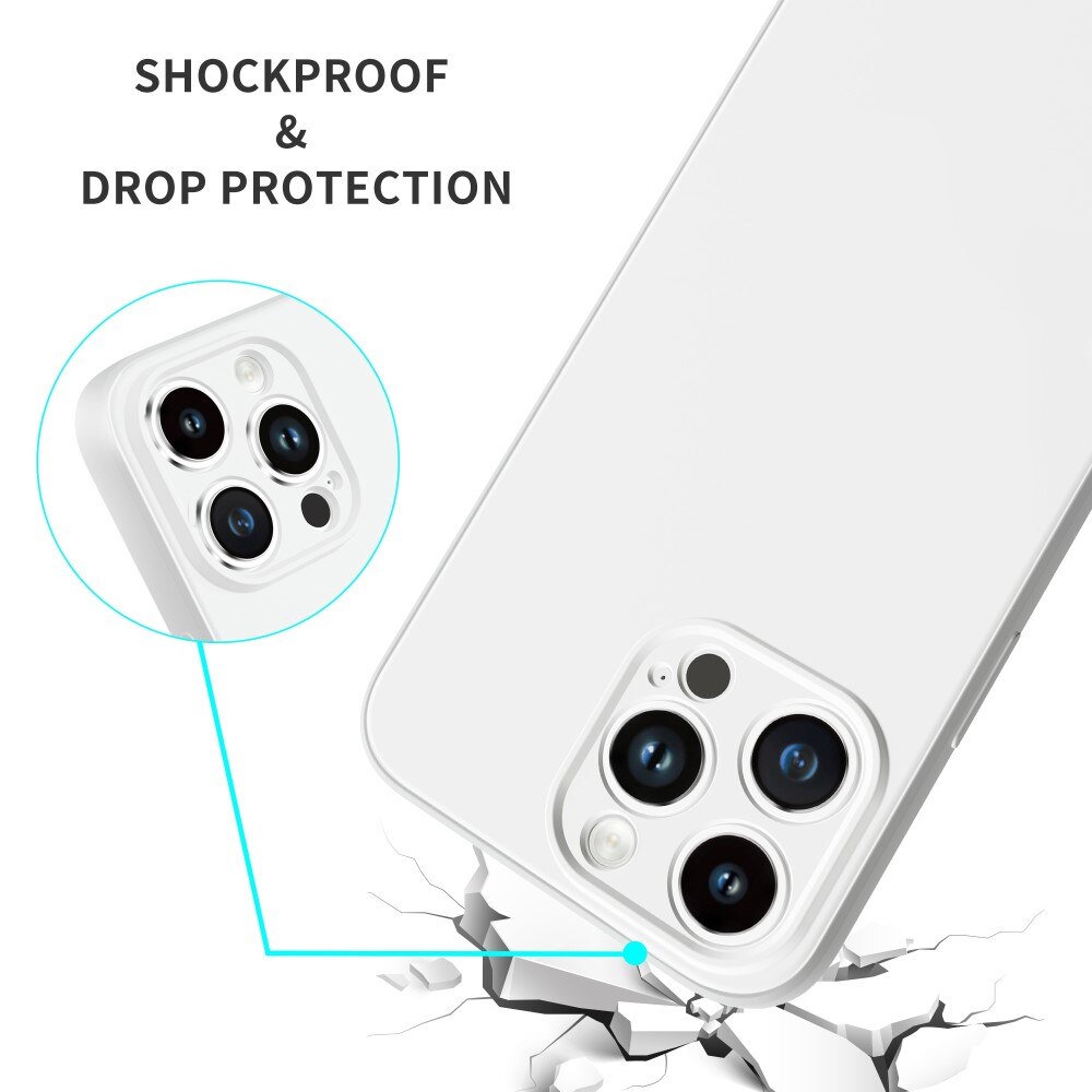 Cover Soft TPU iPhone 14 Pro Max Bianco