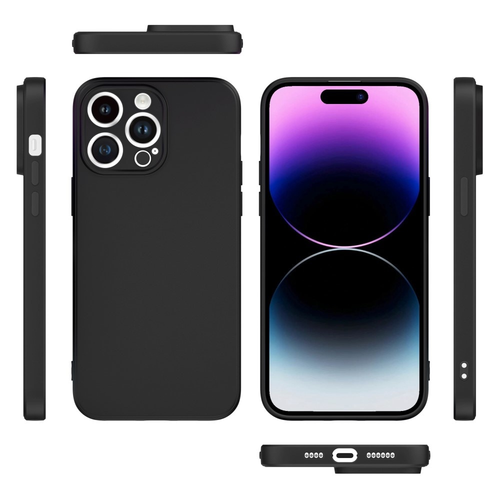 Cover Soft TPU iPhone 14 Pro Max Nero