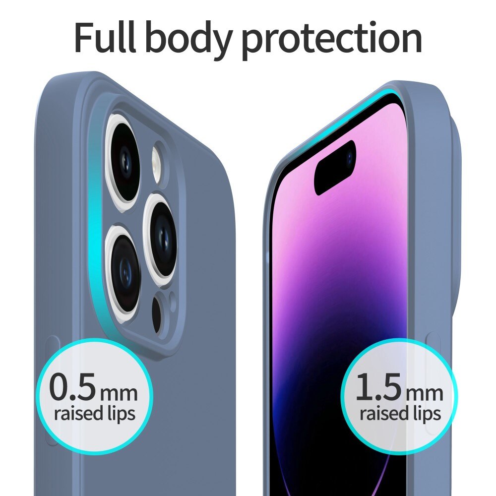 Cover Soft TPU iPhone 14 Pro Max Blu