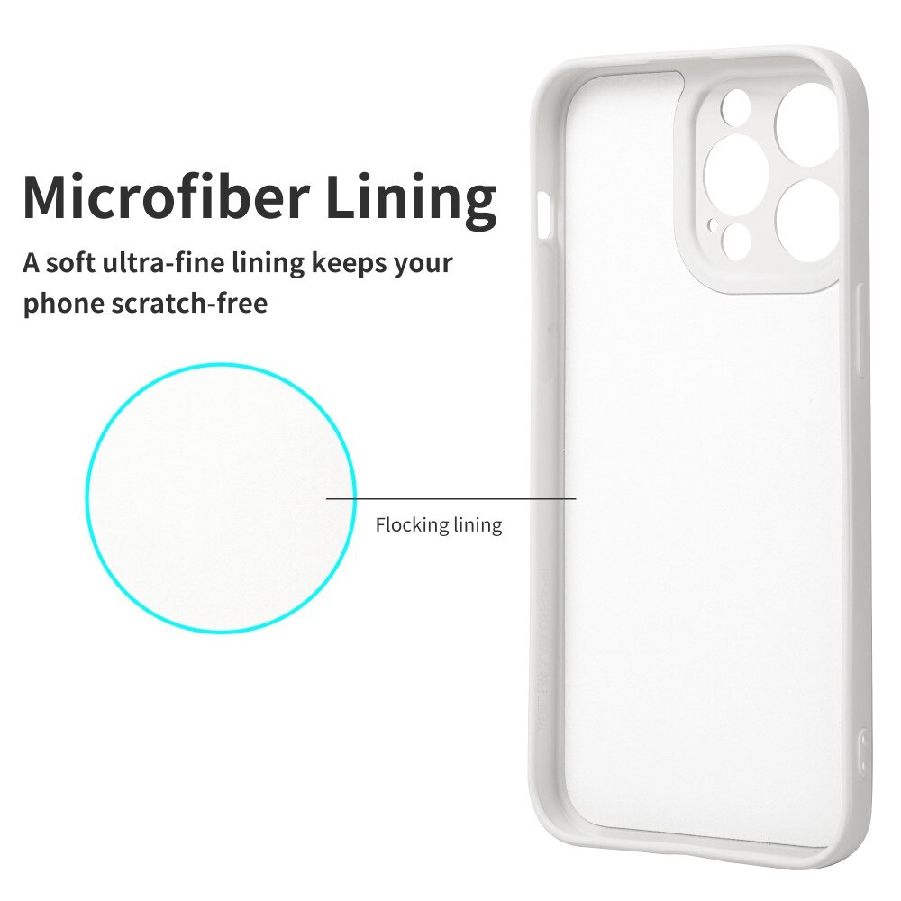 Cover Soft TPU iPhone 14 Pro Bianco