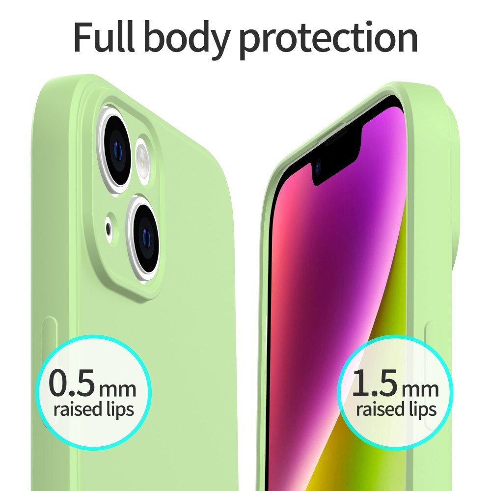 Cover Soft TPU iPhone 14 Verde