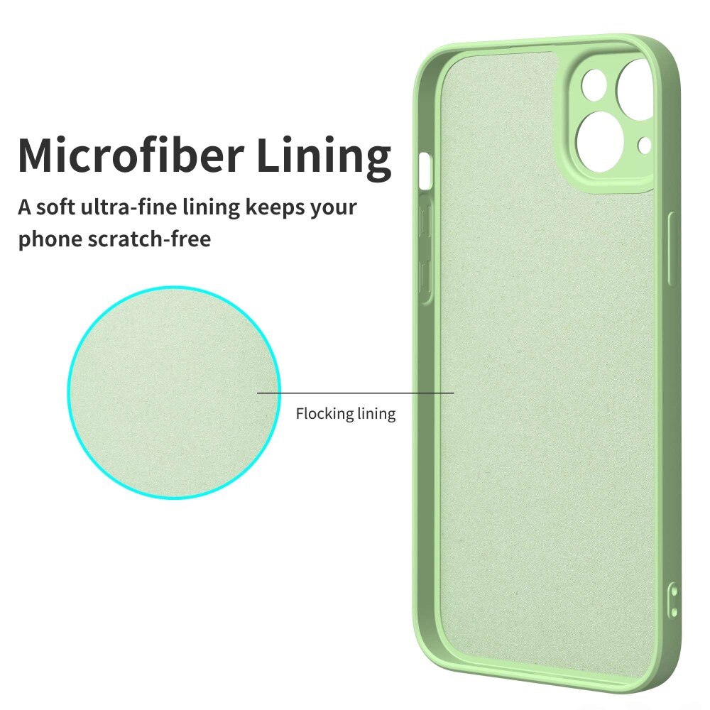 Cover Soft TPU iPhone 14 Verde