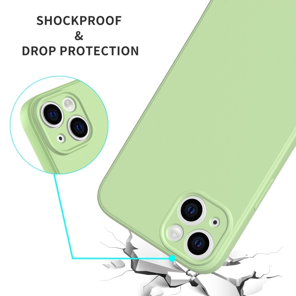 Cover Soft TPU iPhone 14 Plus Verde