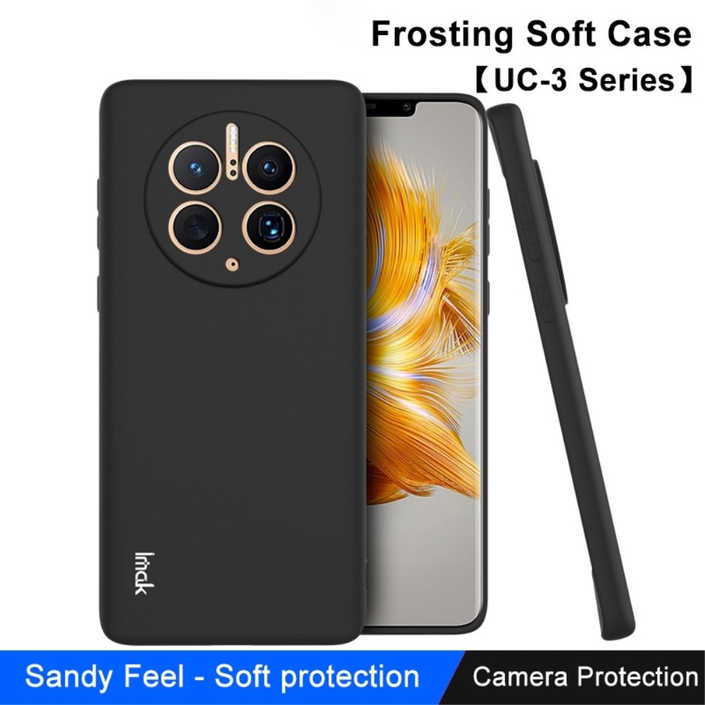 Cover Frosted TPU Huawei Mate 50 Pro Nero