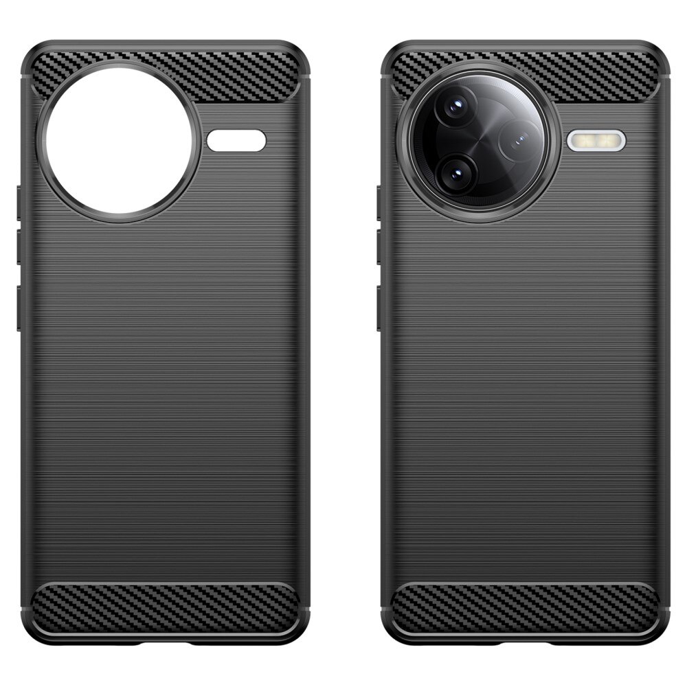 Cover TPU Brushed Xiaomi Poco F7 Ultra Nero