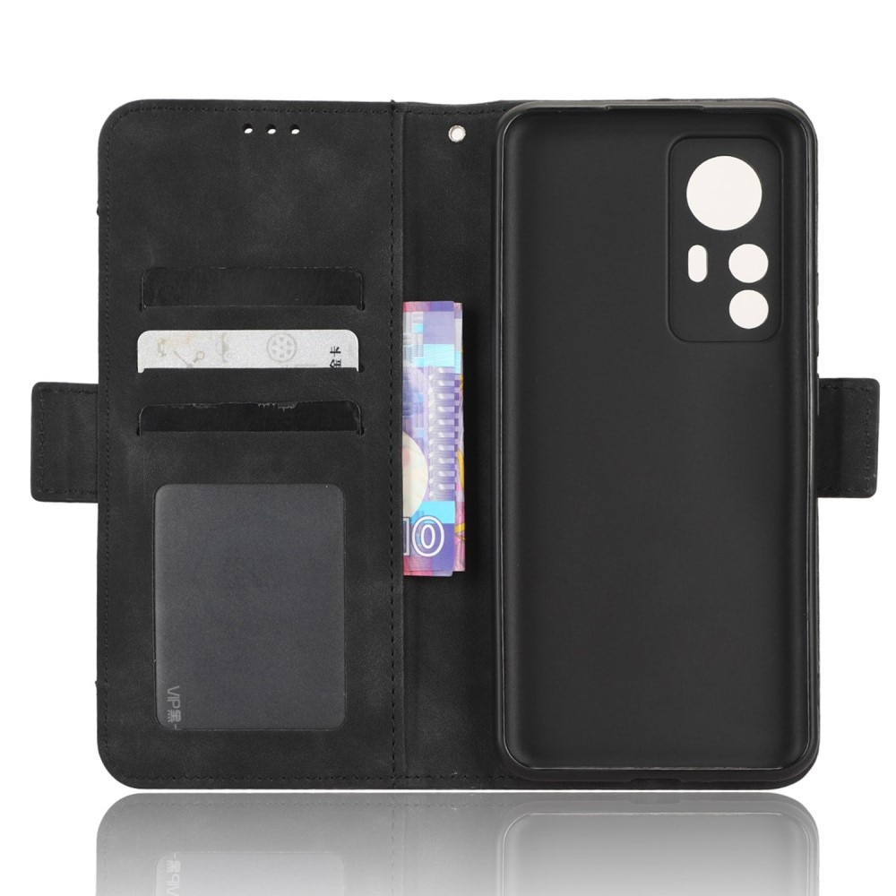 Cover portafoglio Multi Xiaomi 12T/12T Pro Nero