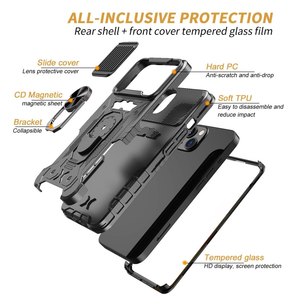 Cover Tactical Full Protection iPhone 14 Black