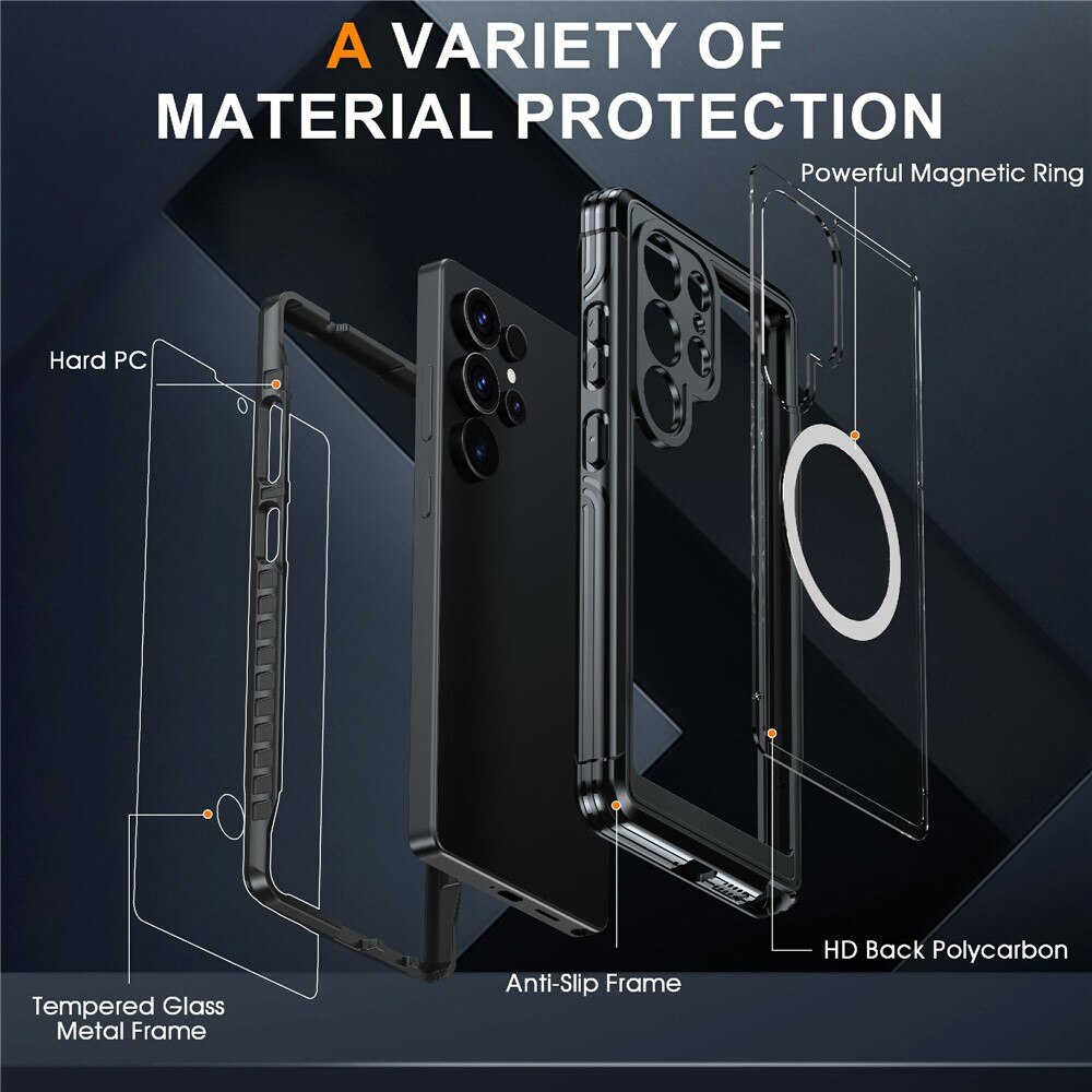 Cover Premium Full Protection Samsung Galaxy S25 Ultra Black