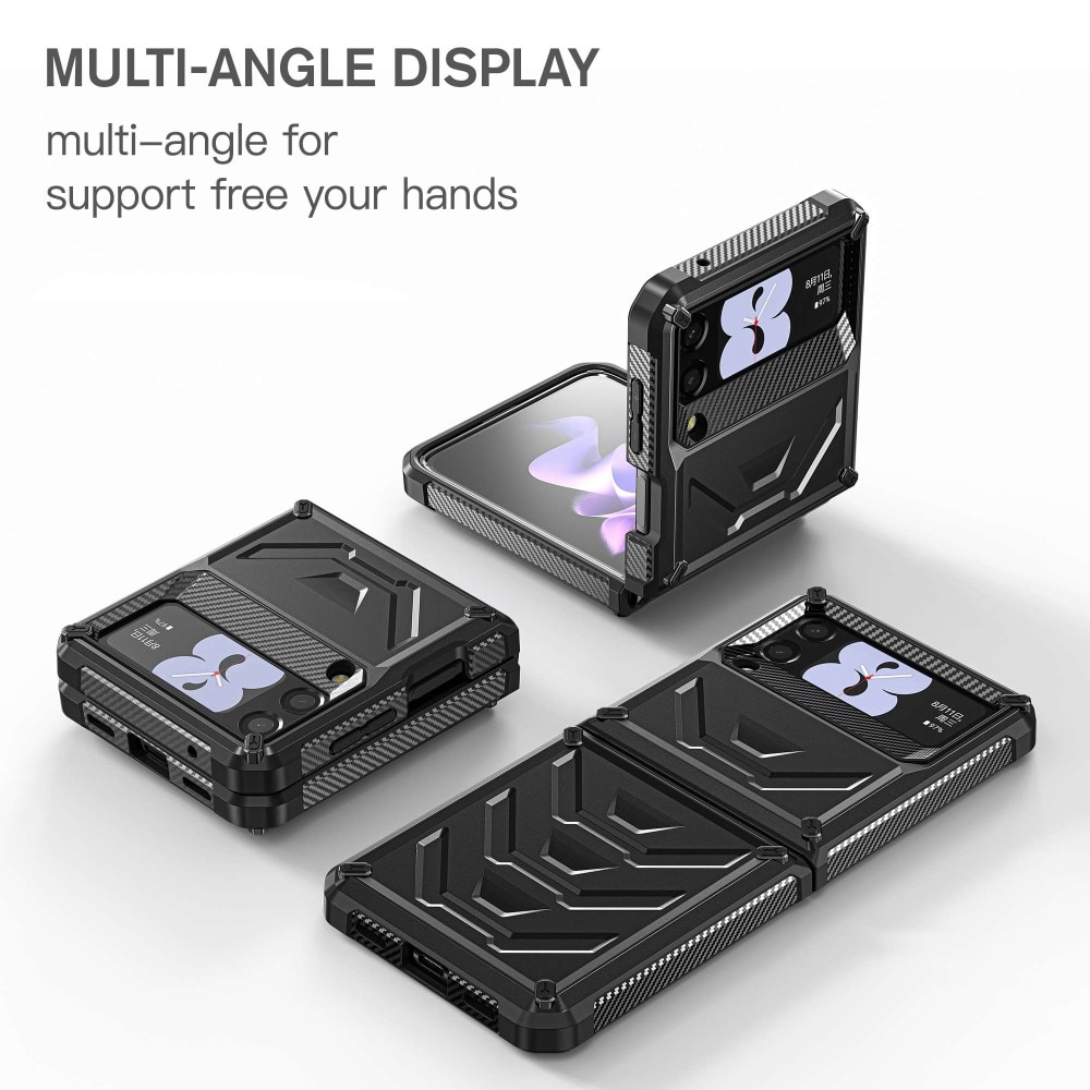 Cover Tactical Full Protection Samsung Galaxy Z Flip 3 Nero