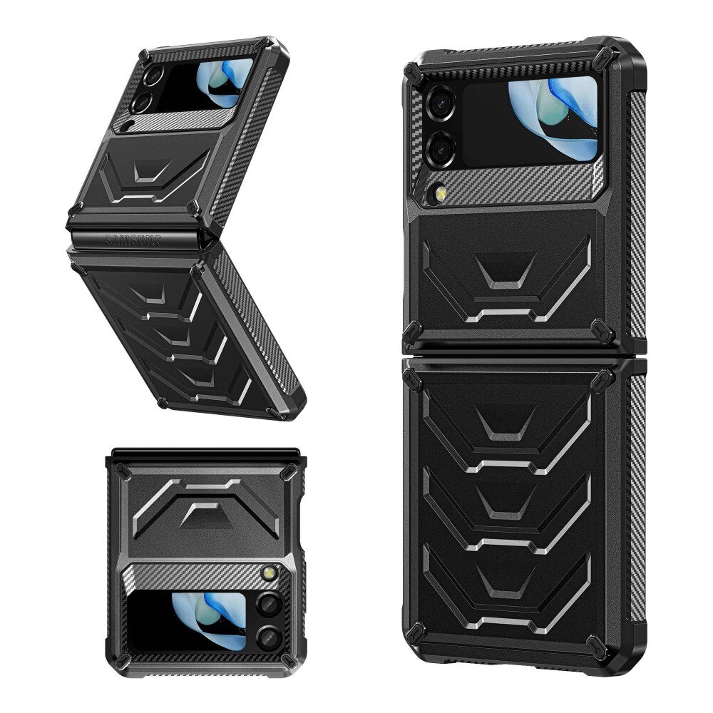 Cover Tactical Full Protection Samsung Galaxy Z Flip 4 Nero