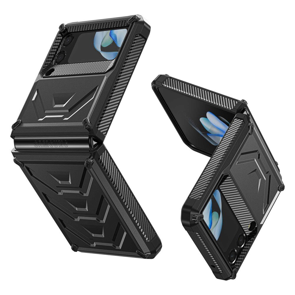 Cover Tactical Full Protection Samsung Galaxy Z Flip 4 Nero