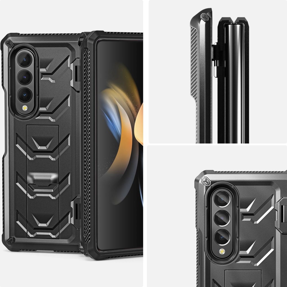 Cover Tactical Full Protection Samsung Galaxy Z Fold 4 Nero