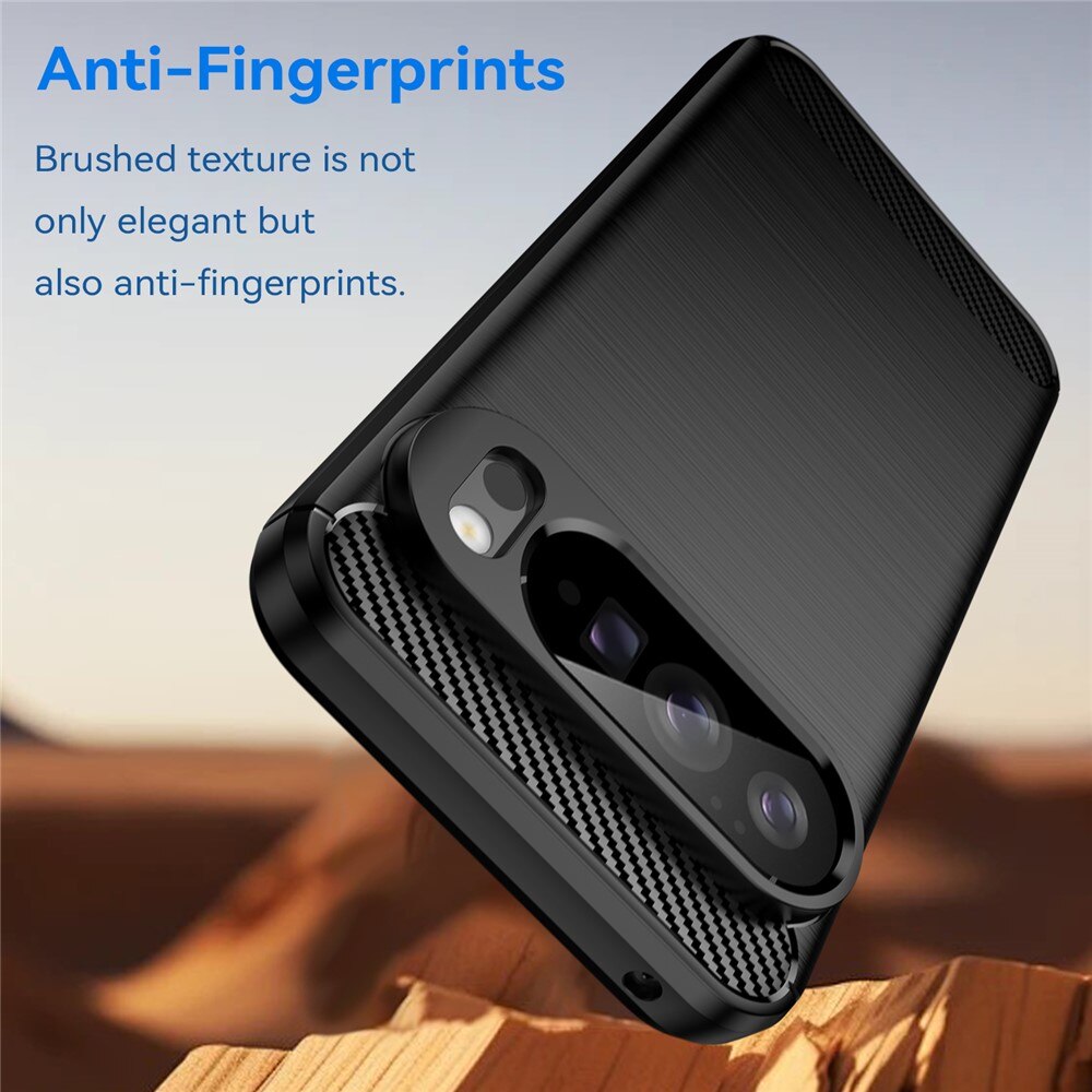 Cover TPU Brushed Google Pixel 10 Pro XL Nero