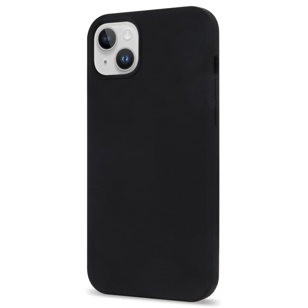 Cover in silicone iPhone 14 nero