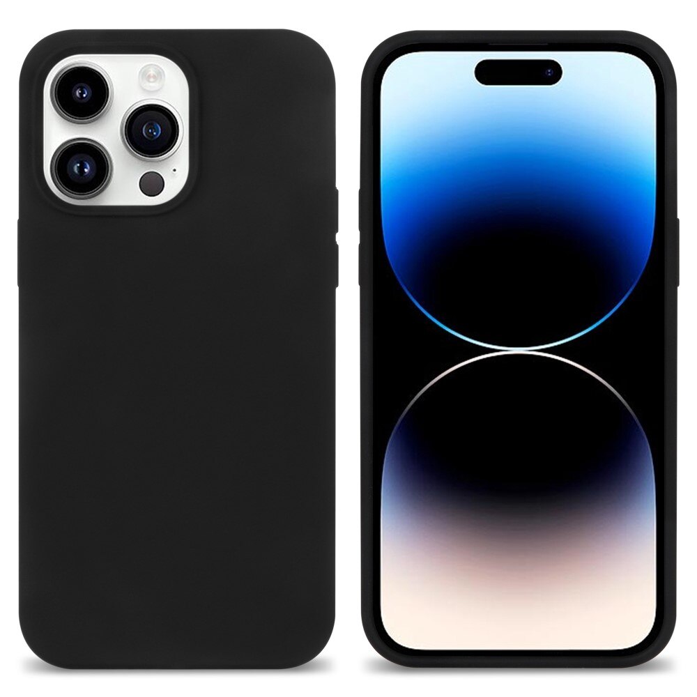 Cover in silicone iPhone 14 Pro nero