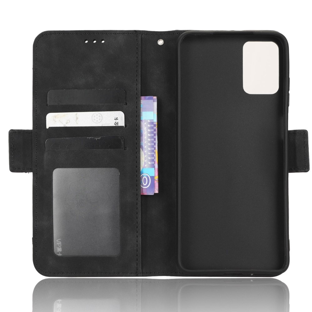 Cover portafoglio Multi Motorola Moto E22i Nero